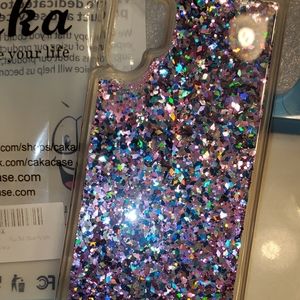 NEW NOTE 10+ GLITTER CASE W/CASEMATE STRAP